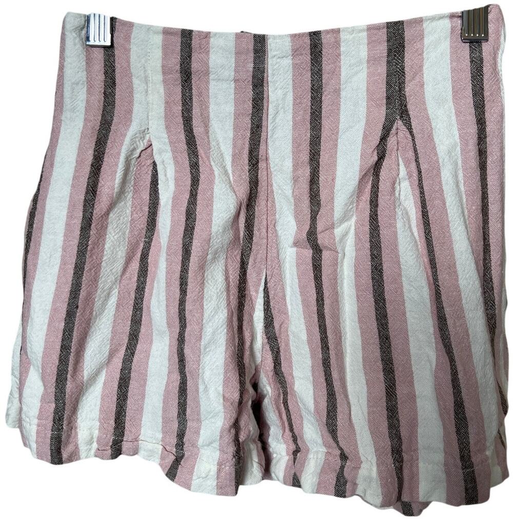 Streetwear Society Size Small Women Striped Shorts